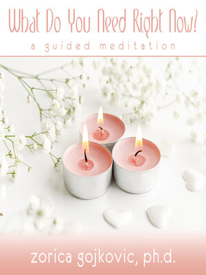 cover image of What Do You Need Right Now?